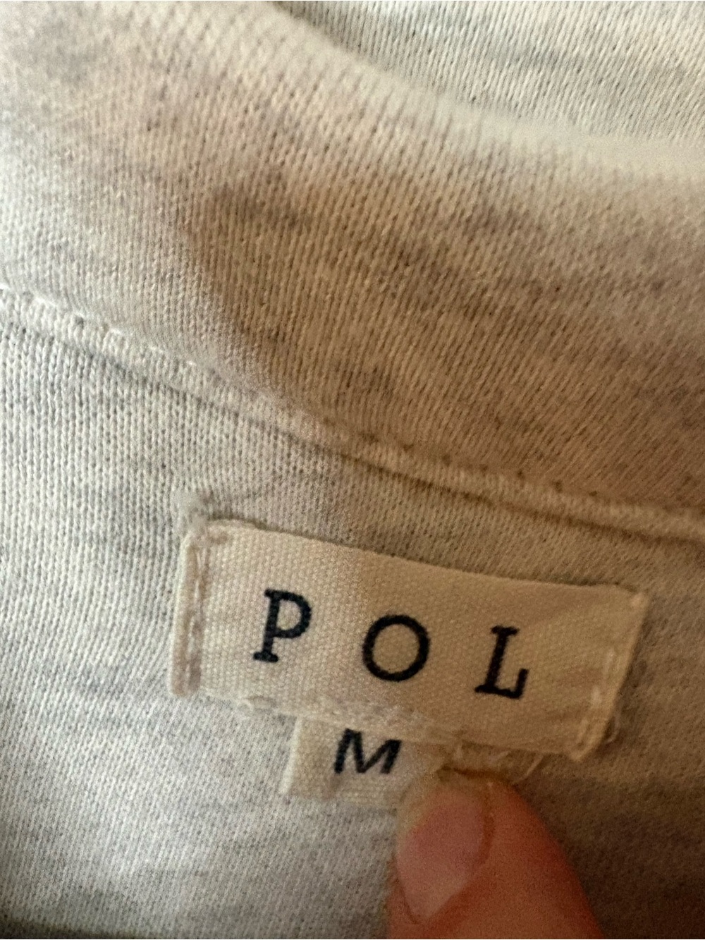 POL Cream Button-Up Utility Jacket - Picture 2 of 4
